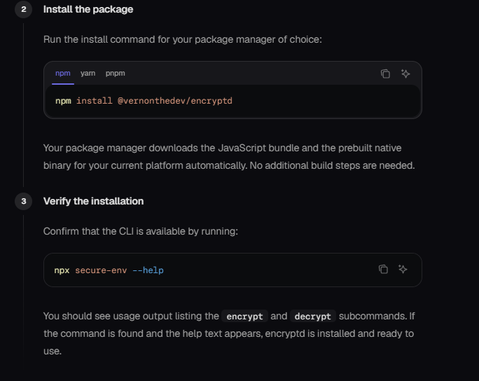 Project screenshot