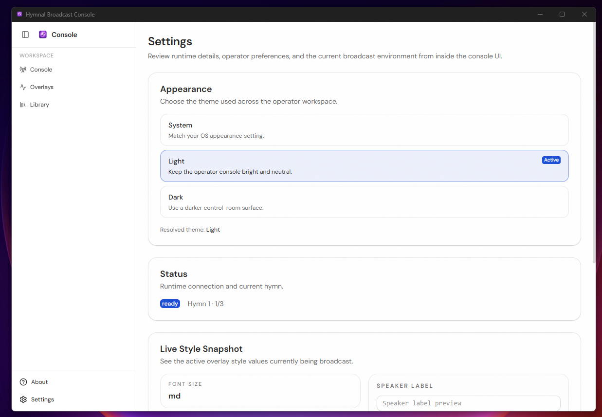 Project screenshot
